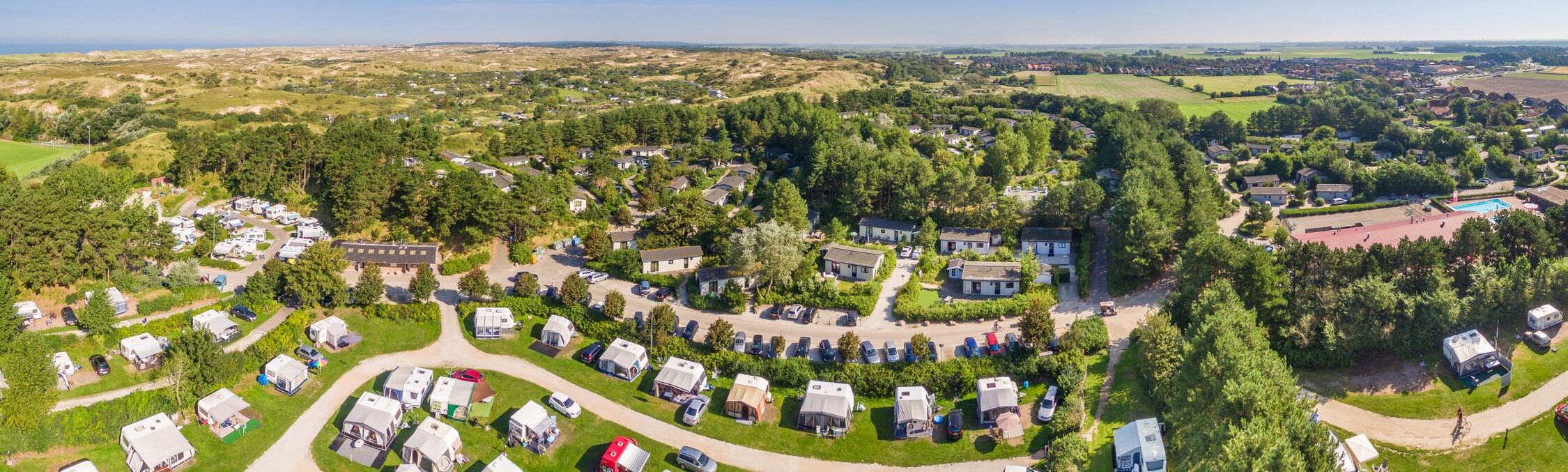 Sites de camping Camping Kustpark Egmond aan Zee Roompot