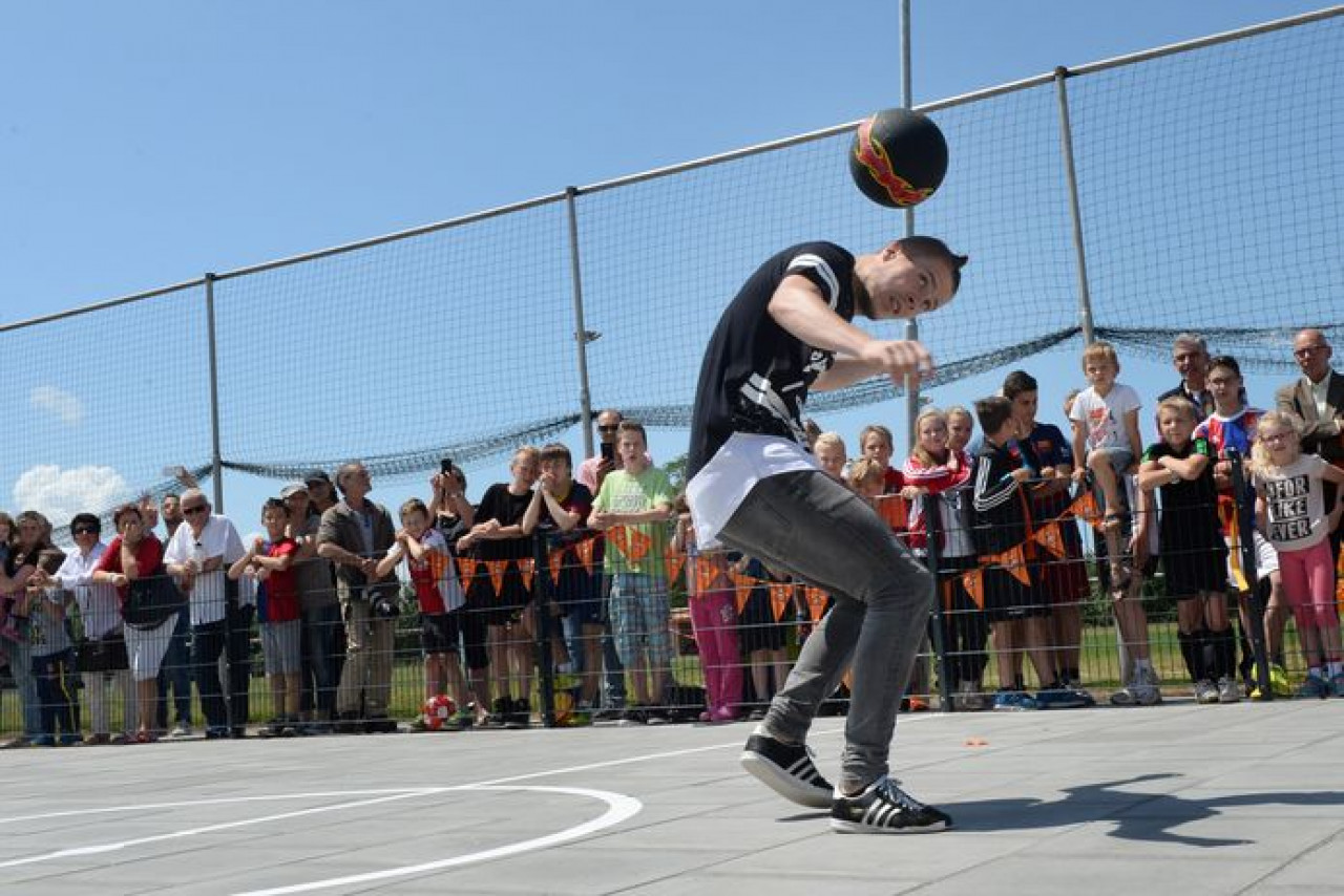 Rowdy Heinen Freestyle voetbalshow