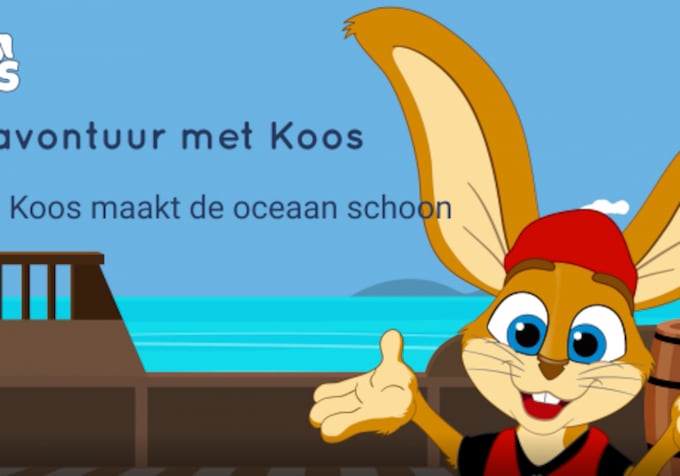 A l'aventure avec Koos - Pirate Koos nettoie l'océan