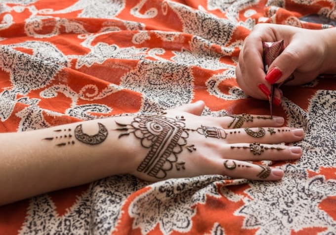 Henna-tattoo
