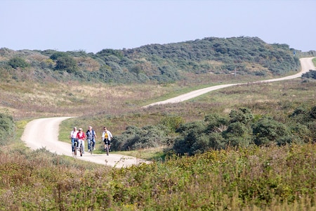 Fietsen aan zee 