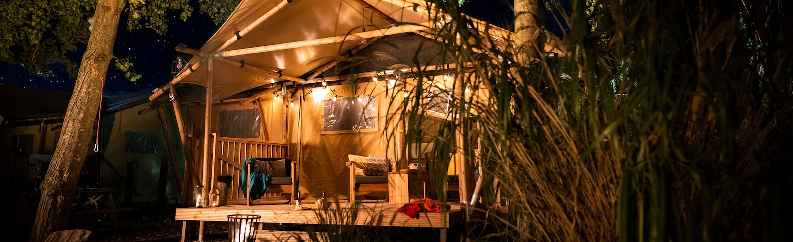 Boek een safaritent bij Roompot en geniet van een eche glamping vakantie in Nederland