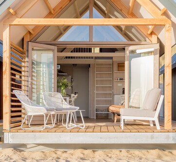 Slapen in een strandhuis Slapen in een strandhuis