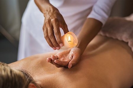 Candle massage